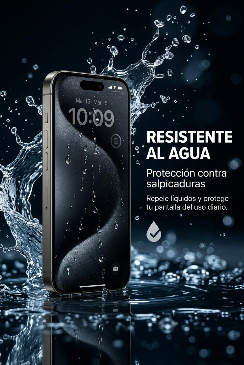 Protector de pantalla de privacidad completo para iPhone 13, 14, 15, 16, 17 Pro Max Plus. El mejor cristal antiespía 8K