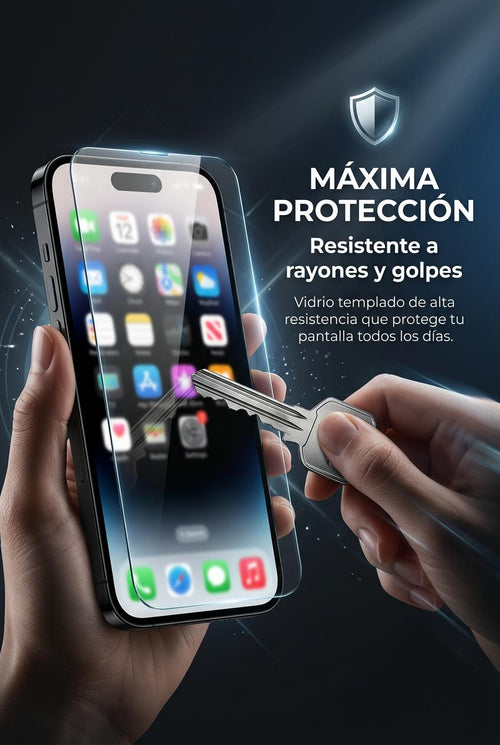 Protector de pantalla de privacidad completo para iPhone 13, 14, 15, 16, 17 Pro Max Plus. El mejor cristal antiespía 8K