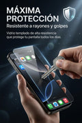 Protector de pantalla de privacidad completo para iPhone 13, 14, 15, 16, 17 Pro Max Plus. El mejor cristal antiespía 8K